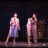 C-R) Crista Moore & Jonathan Hadary cowering while Tyne Daly sings "Everything's Coming Up Roses" in a scene from the Broadway revival of the musical "Gypsy." (New York)