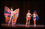 L-R) Barbara Erwin, Jana Robbins and Anna McNeely performing "You Gotta Have a Gimmick" from the Broadway revival of the musical "Gypsy." (New York)