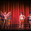 L-R) Barbara Erwin, Jana Robbins and Anna McNeely performing "You Gotta Have a Gimmick" from the Broadway revival of the musical "Gypsy." (New York)