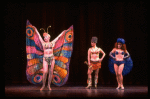 L-R) Barbara Erwin, Jana Robbins and Anna McNeely performing "You Gotta Have a Gimmick" from the Broadway revival of the musical "Gypsy." (New York)