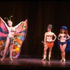 L-R) Barbara Erwin, Jana Robbins and Anna McNeely performing "You Gotta Have a Gimmick" from the Broadway revival of the musical "Gypsy." (New York)