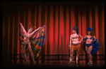 L-R) Barbara Erwin, Jana Robbins and Anna McNeely performing "You Gotta Have a Gimmick" from the Broadway revival of the musical "Gypsy." (New York)