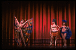 L-R) Barbara Erwin, Jana Robbins and Anna McNeely performing "You Gotta Have a Gimmick" from the Broadway revival of the musical "Gypsy." (New York)