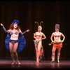 L-R) Anna McNeeley, Barbara Erwin and Jana Robbins performing "You Gotta Have a Gimmick" from the Broadway revival of the musical "Gypsy." (New York)
