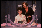 L-R) Crista Moore and Linda Lavin in a scene from the Broadway revival of the musical "Gypsy." (New York)