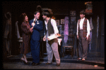 L-R) Linda Lavin, Jonathan Hadary, Jim Bracchitta and Crista Moore in a scene from the Broadway revival of the musical "Gypsy." (New York)