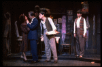 L-R) Linda Lavin, Jonathan Hadary, Jim Bracchitta and Crista Moore in a scene from the Broadway revival of the musical "Gypsy." (New York)