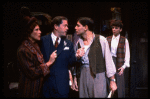 L-R) Linda Lavin, Jonathan Hadary, Jim Bracchitta and Crista Moore in a scene from the Broadway revival of the musical "Gypsy." (New York)