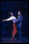 Josie de Guzman and Peter Gallagher in a scene from the Broadway revival of the musical "Guys And Dolls." (New York)