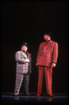 L-R) Ernie Sabella and Herschel Sparber in a scene from the Broadway revival of the musical "Guys And Dolls." (New York)