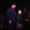 R-L) Nathan Lane and Herschel Sparber in a scene from the Broadway revival of the musical "Guys And Dolls." (New York)
