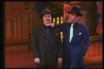 L-R) Nathan Lane and Peter Gallagher in a scene from the Broadway revival of the musical "Guys And Dolls." (New York)