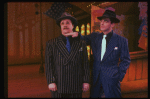 L-R) Nathan Lane and Peter Gallagher in a scene from the Broadway revival of the musical "Guys And Dolls." (New York)