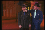 L-R) Nathan Lane and Peter Gallagher in a scene from the Broadway revival of the musical "Guys And Dolls." (New York)