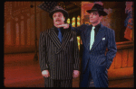 L-R) Nathan Lane and Peter Gallagher in a scene from the Broadway revival of the musical "Guys And Dolls." (New York)
