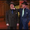 L-R) Nathan Lane and Peter Gallagher in a scene from the Broadway revival of the musical "Guys And Dolls." (New York)