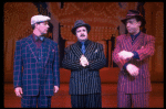 L-R) Walter Bobbie, Nathan Lane and J.K. Simmons in a scene from the Broadway revival of the musical "Guys And Dolls." (New York)