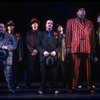 L-R) Ernie Sabella, Nathan Lane, Herschel Sparber and Steve Ryan in a scene from the Broadway revival of the musical "Guys And Dolls." (New York)
