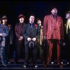 L-R) Ernie Sabella, Nathan Lane, Herschel Sparber and Steve Ryan in a scene from the Broadway revival of the musical "Guys And Dolls." (New York)