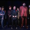 L-R) Ernie Sabella, Nathan Lane, Herschel Sparber and Steve Ryan in a scene from the Broadway revival of the musical "Guys And Dolls." (New York)