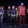 L-R) Ernie Sabella, Nathan Lane, Herschel Sparber and Steve Ryan in a scene from the Broadway revival of the musical "Guys And Dolls." (New York)