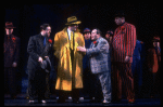 L-R) Nathan Lane, Steve Ryan, Ernie Sabella and Herschel Sparber in a scene from the Broadway revival of the musical "Guys And Dolls." (New York)