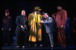 L-R) Nathan Lane, Steve Ryan, Ernie Sabella and Herschel Sparber in a scene from the Broadway revival of the musical "Guys And Dolls." (New York)