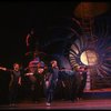 Scott Wise and dancers performing "Luck Be A Lady" in a scene from the Broadway revival of the musical "Guys And Dolls." (New York)