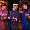 L-R) J.K. Simmons, Walter Bobbie and Timothy Shew performing "Fugue For Tinhorns" in a scene from the Broadway revival of the musical "Guys And Dolls." (New York)