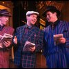L-R) J.K. Simmons, Walter Bobbie and Timothy Shew performing "Fugue For Tinhorns" in a scene from the Broadway revival of the musical "Guys And Dolls." (New York)