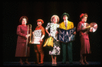 Cast members in a scene from the Broadway revival of the musical "Guys And Dolls." (New York)