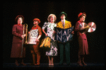 Cast members in a scene from the Broadway revival of the musical "Guys And Dolls." (New York)