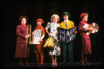 Cast members in a scene from the Broadway revival of the musical "Guys And Dolls." (New York)