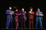 Cast members in a scene from the Broadway revival of the musical "Guys And Dolls." (New York)