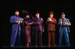 Cast members in a scene from the Broadway revival of the musical "Guys And Dolls." (New York)