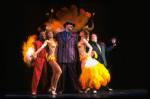 Cast members in a scene from the Broadway revival of the musical "Guys And Dolls." (New York)