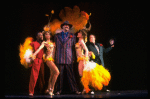 Cast members in a scene from the Broadway revival of the musical "Guys And Dolls." (New York)