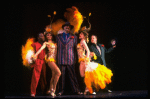 Cast members in a scene from the Broadway revival of the musical "Guys And Dolls." (New York)