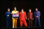 Cast members in a scene from the Broadway revival of the musical "Guys And Dolls." (New York)