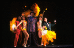 Cast members in a scene from the Broadway revival of the musical "Guys And Dolls." (New York)