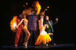 Cast members in a scene from the Broadway revival of the musical "Guys And Dolls." (New York)