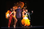 Cast members in a scene from the Broadway revival of the musical "Guys And Dolls." (New York)