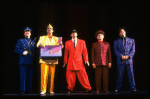 Cast members in a scene from the Broadway revival of the musical "Guys And Dolls." (New York)