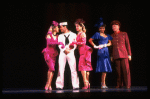 Cast members in a scene from the Broadway revival of the musical "Guys And Dolls." (New York)