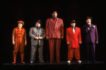 Cast members in a scene from the Broadway revival of the musical "Guys And Dolls." (New York)