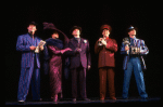 Cast members in a scene from the Broadway revival of the musical "Guys And Dolls." (New York)