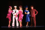 Cast members in a scene from the Broadway revival of the musical "Guys And Dolls." (New York)
