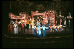 Carol Channing and cast in a scene from the Broadway revival of the musical "Hello, Dolly!." (New York)