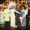 Carol Channing and cast in a scene from the Broadway revival of the musical "Hello, Dolly!." (New York)