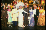 Carol Channing and cast in a scene from the Broadway revival of the musical "Hello, Dolly!." (New York)